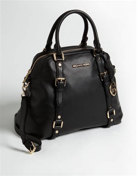 michael kors satchel bag black